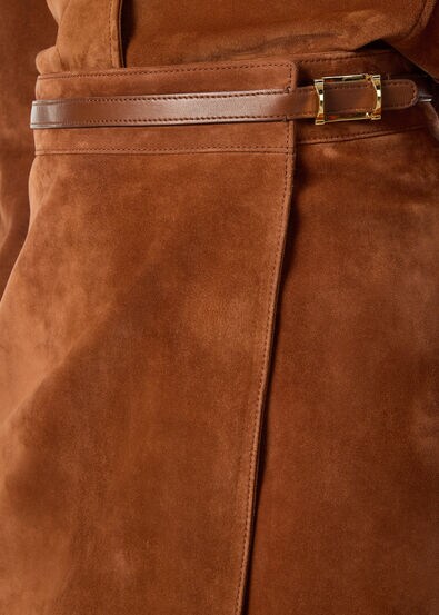 GALA SKIRT PORTOBELLO SUEDE