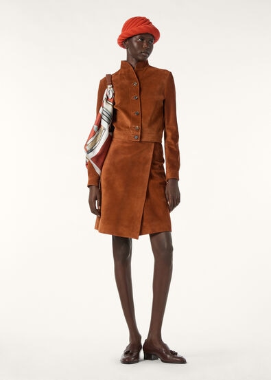 GALA SKIRT PORTOBELLO SUEDE