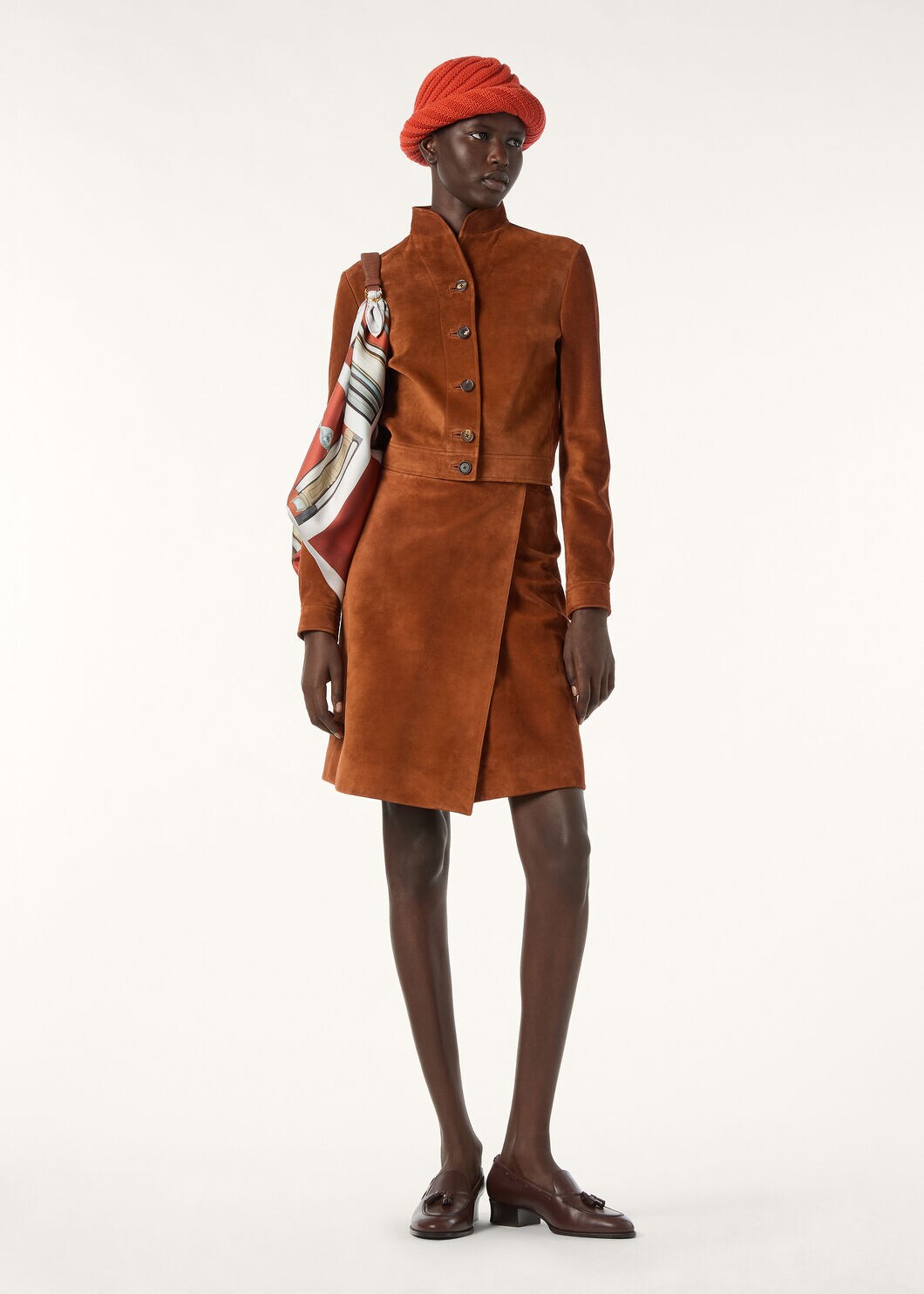 GALA SKIRT PORTOBELLO SUEDE