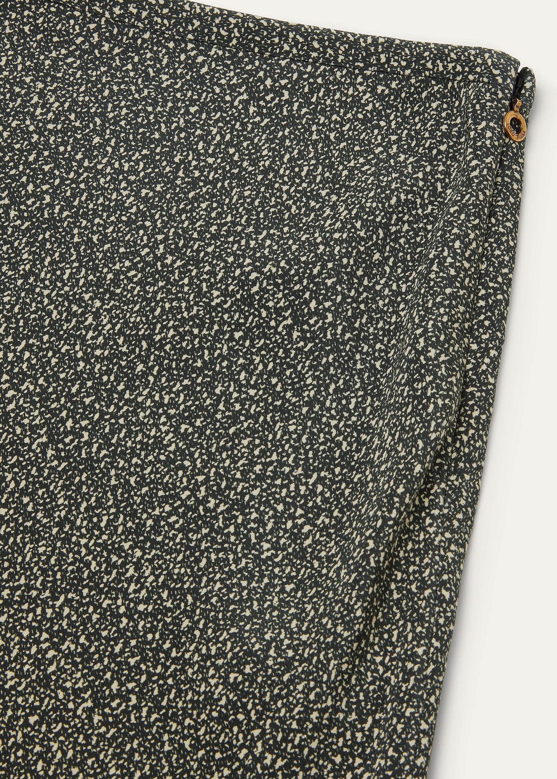 SIMONA SKIRT PEPPER GRAINS SILK