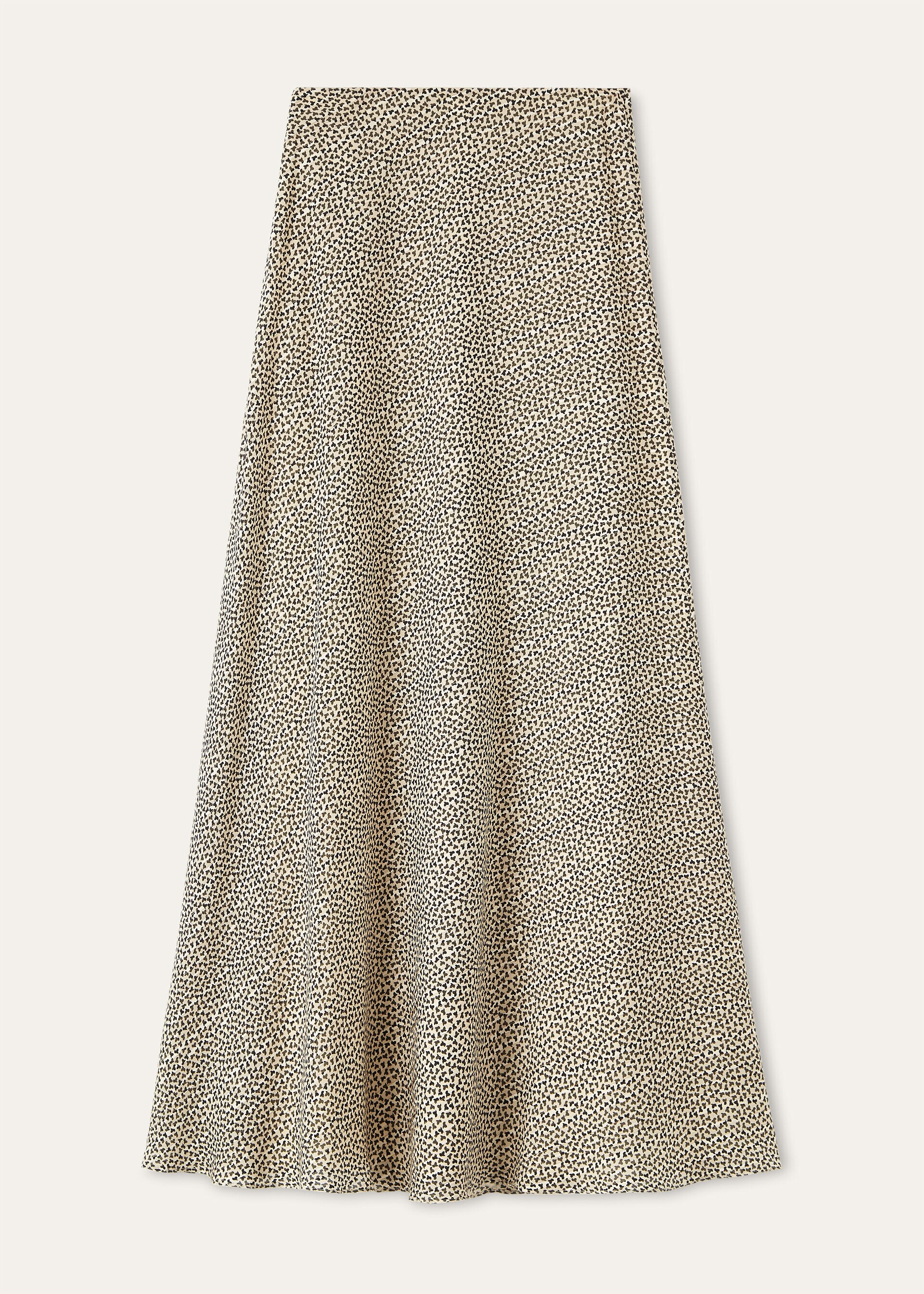 ERIKA SKIRT GOLDEN FOLIAGE SILK LAME' M.E.