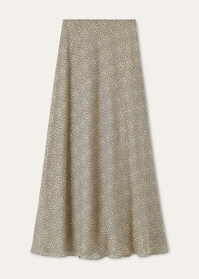 ERIKA SKIRT GOLDEN FOLIAGE SILK LAME' M.E.