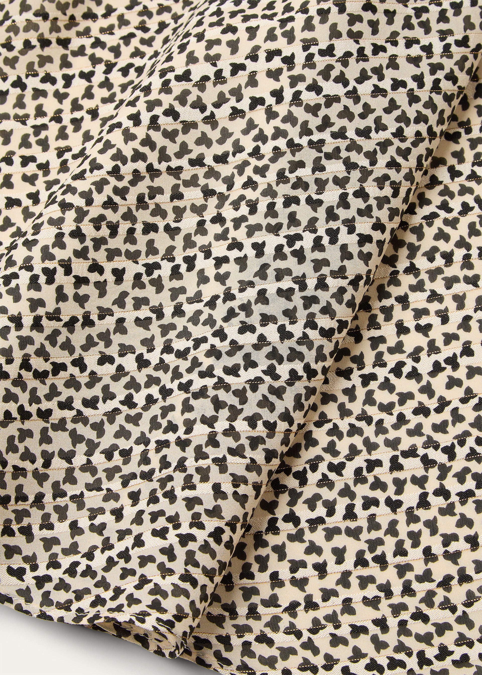 ERIKA SKIRT GOLDEN FOLIAGE SILK LAME' M.E.