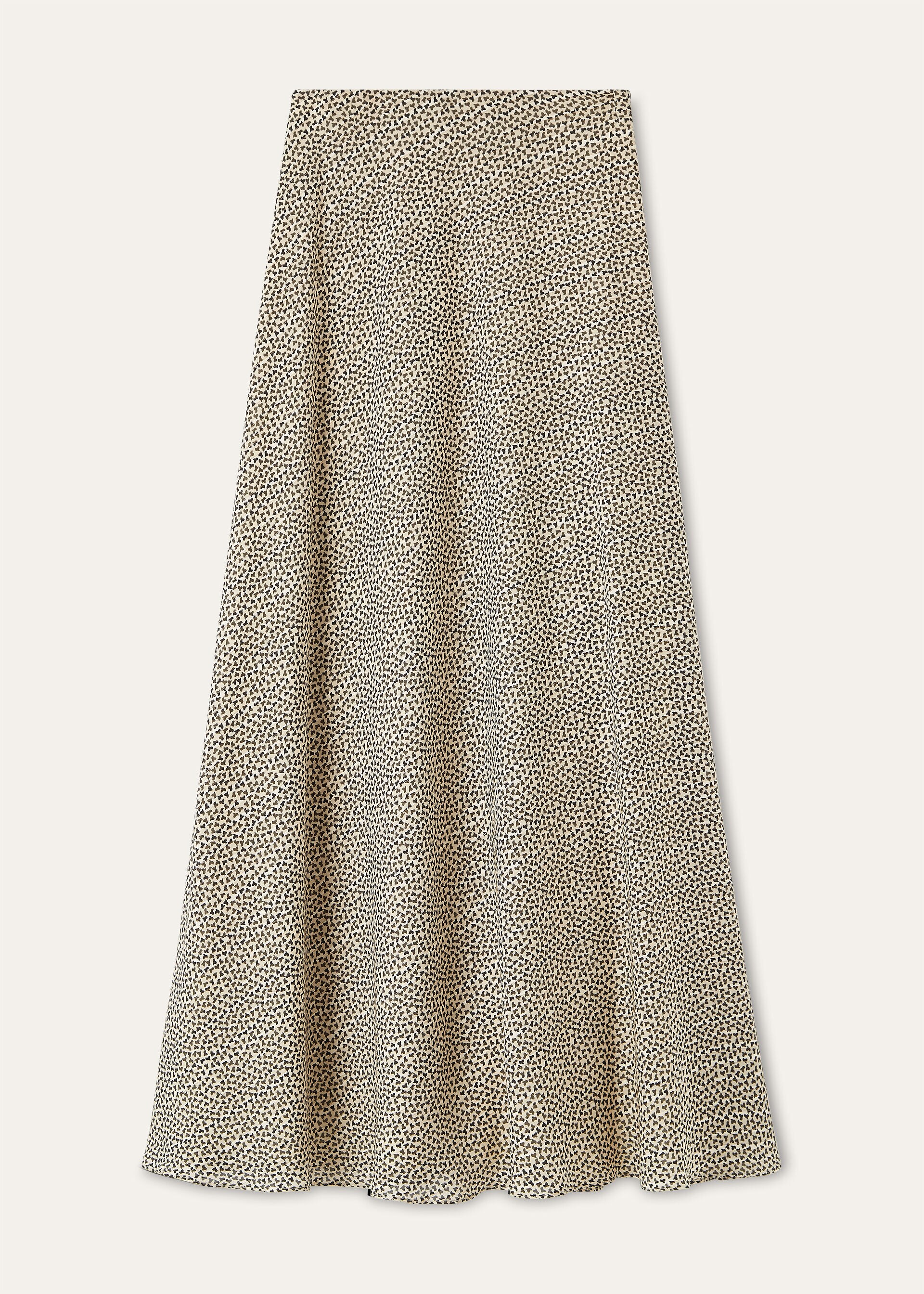 ERIKA SKIRT GOLDEN FOLIAGE SILK LAME' M.E.