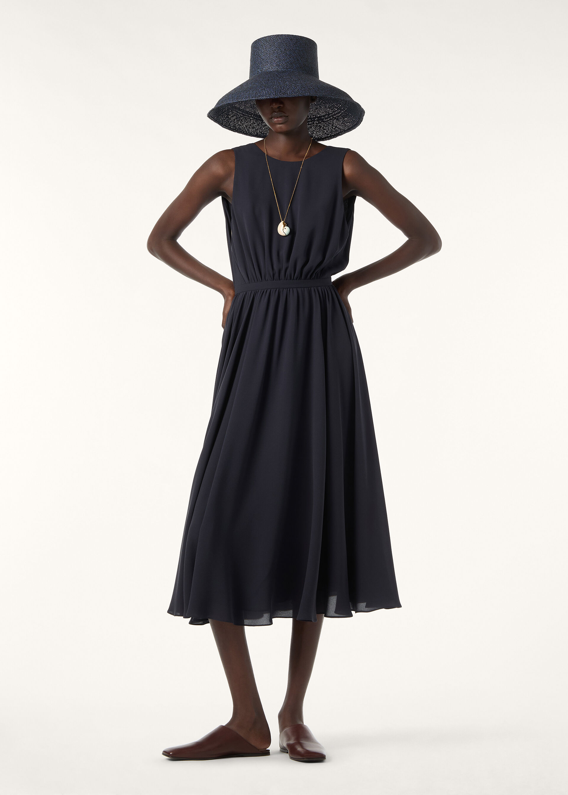 MAYA DRESS JEWEL BAMBOO