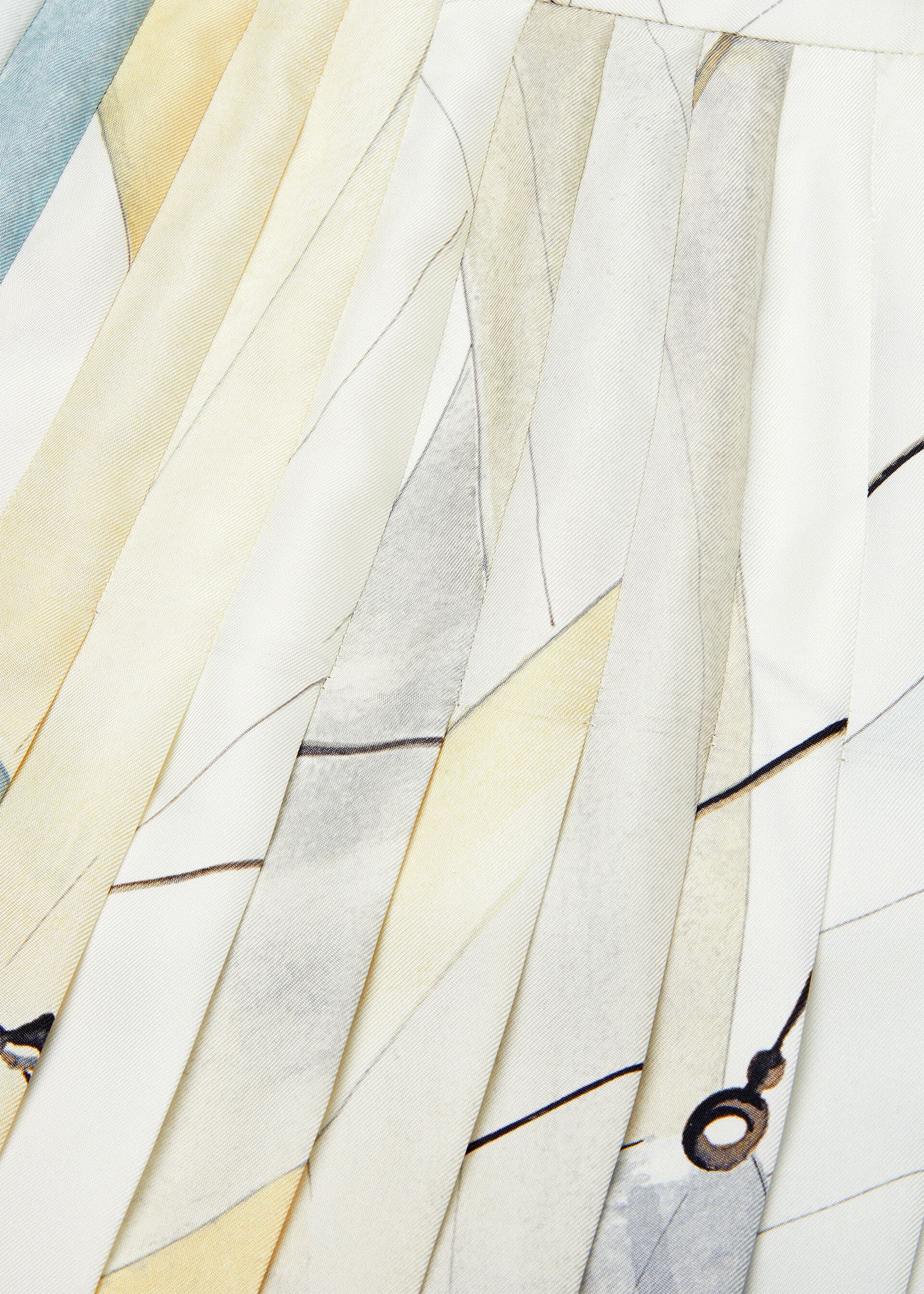 CLEA MIDI SKIRT LIBECCIO - TWILL MIDI SKIRT