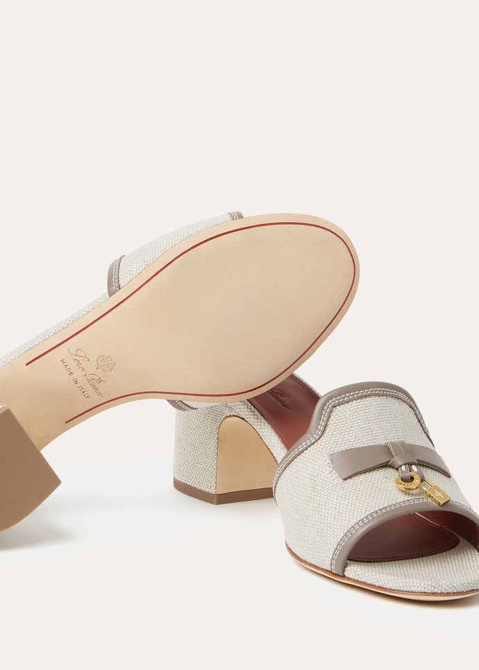 SUMMER CHARMS HEELED MULE H55 NAT. CANVAS & CALF_FAQ6332_B5UH_4