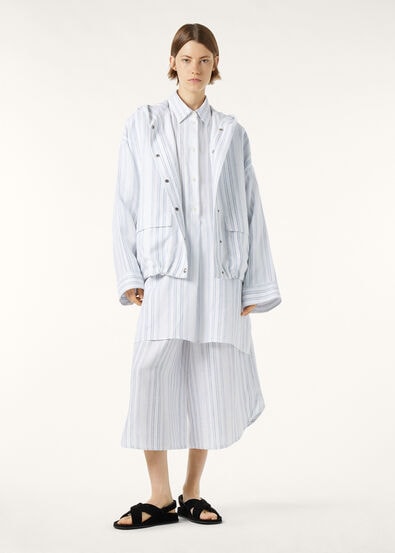 ALICIA DRESS LINEN INFINITE STRIPES