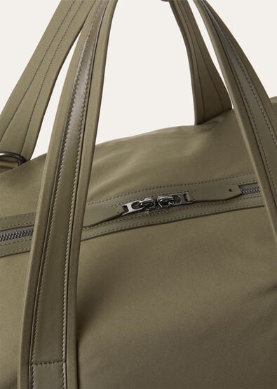 WINCH DUFFLE WIND/ROUNDED LEATHER