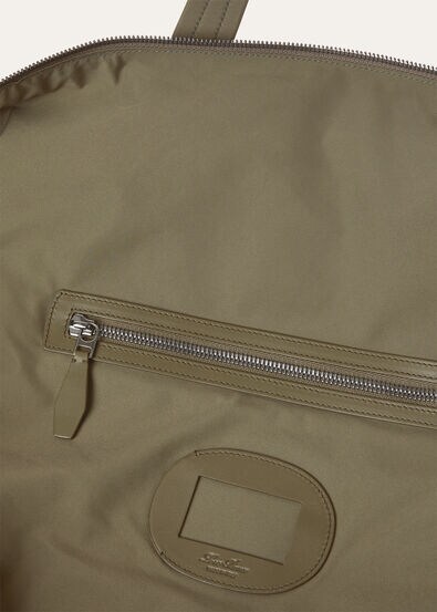 WINCH DUFFLE WIND/ROUNDED LEATHER