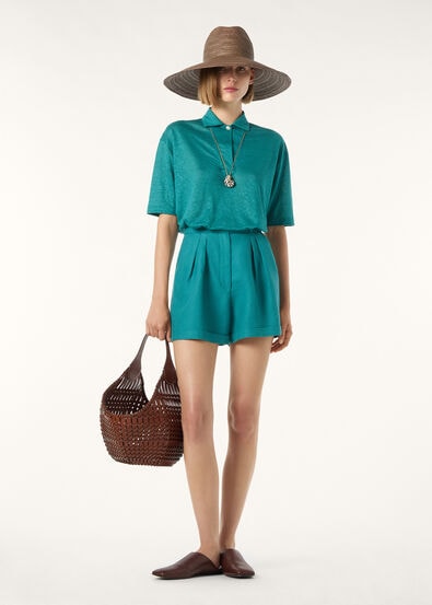SULLIVAN BERMUDAS TROPICAL LINEN
