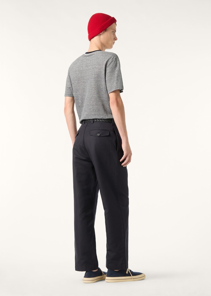 SCIABECCO T-SHIRT COTTON LINEN PIQUE_FAQ6793_W1K9_4