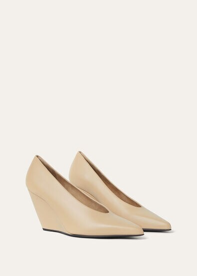 VIOLA HIGH WEDGE PUMP H80 LUXURY CALF