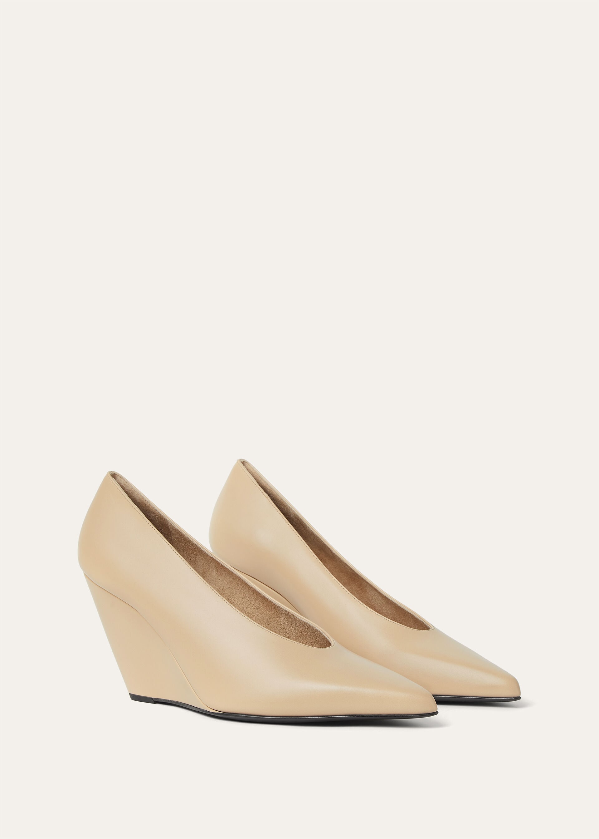 VIOLA HIGH WEDGE PUMP H80 LUXURY CALF