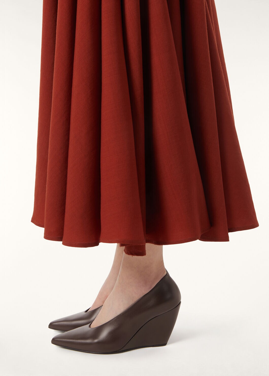 VIOLA HIGH WEDGE PUMP H80 LUXURY CALF