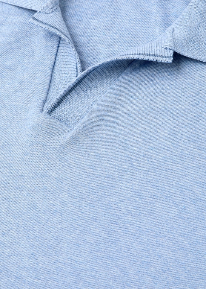 TREMEZZO POLO BUTTONLESS SEA ISLAND INTERLOCK_FAQ6817_60OT_7