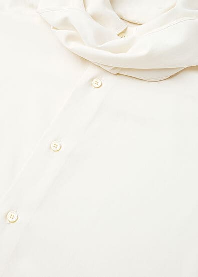 CLEMENT FOULARD SHIRT PORCELAIN SILK