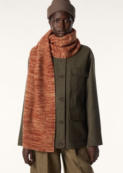 SUNSET BOUCLE' CASH SILK WOOL