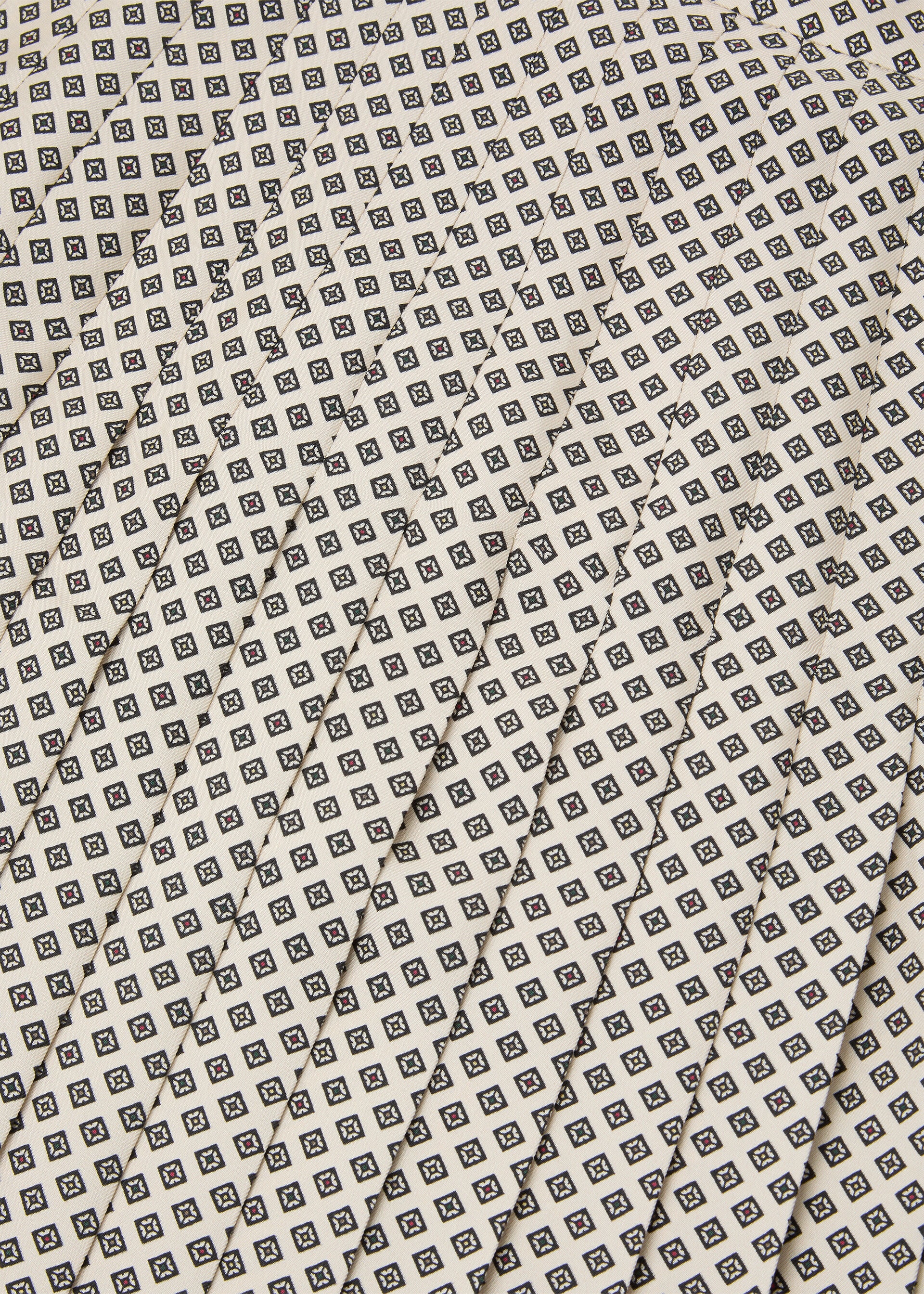 CLEA SKIRT LORO PIANA CHACO SILK TWILL M.E.
