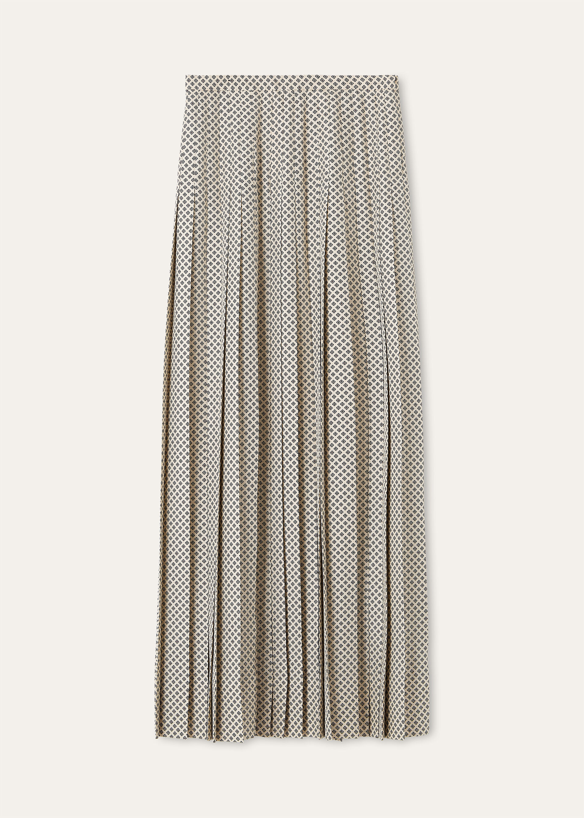 CLEA SKIRT LORO PIANA CHACO SILK TWILL M.E.
