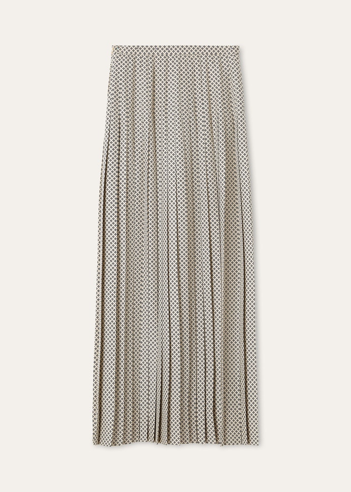 CLEA SKIRT LORO PIANA CHACO SILK TWILL M.E._FAQ6960_T1S7_2