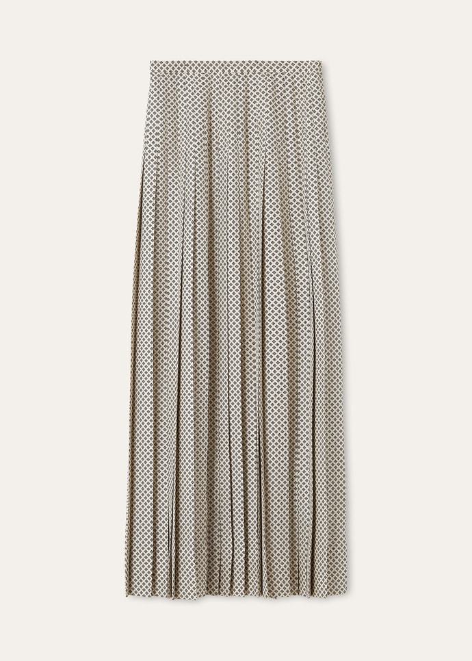CLEA SKIRT LORO PIANA CHACO SILK TWILL M.E._FAQ6960_T1S7_1
