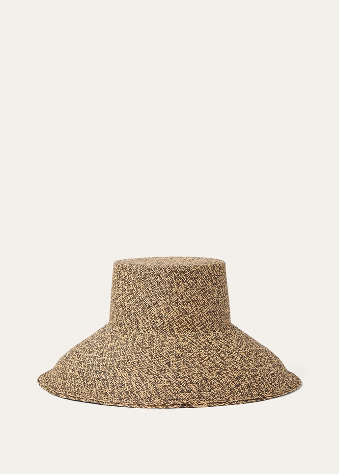 ARYA CLOCHE MOULINE' STRAW_FAQ6983_B5YL_2