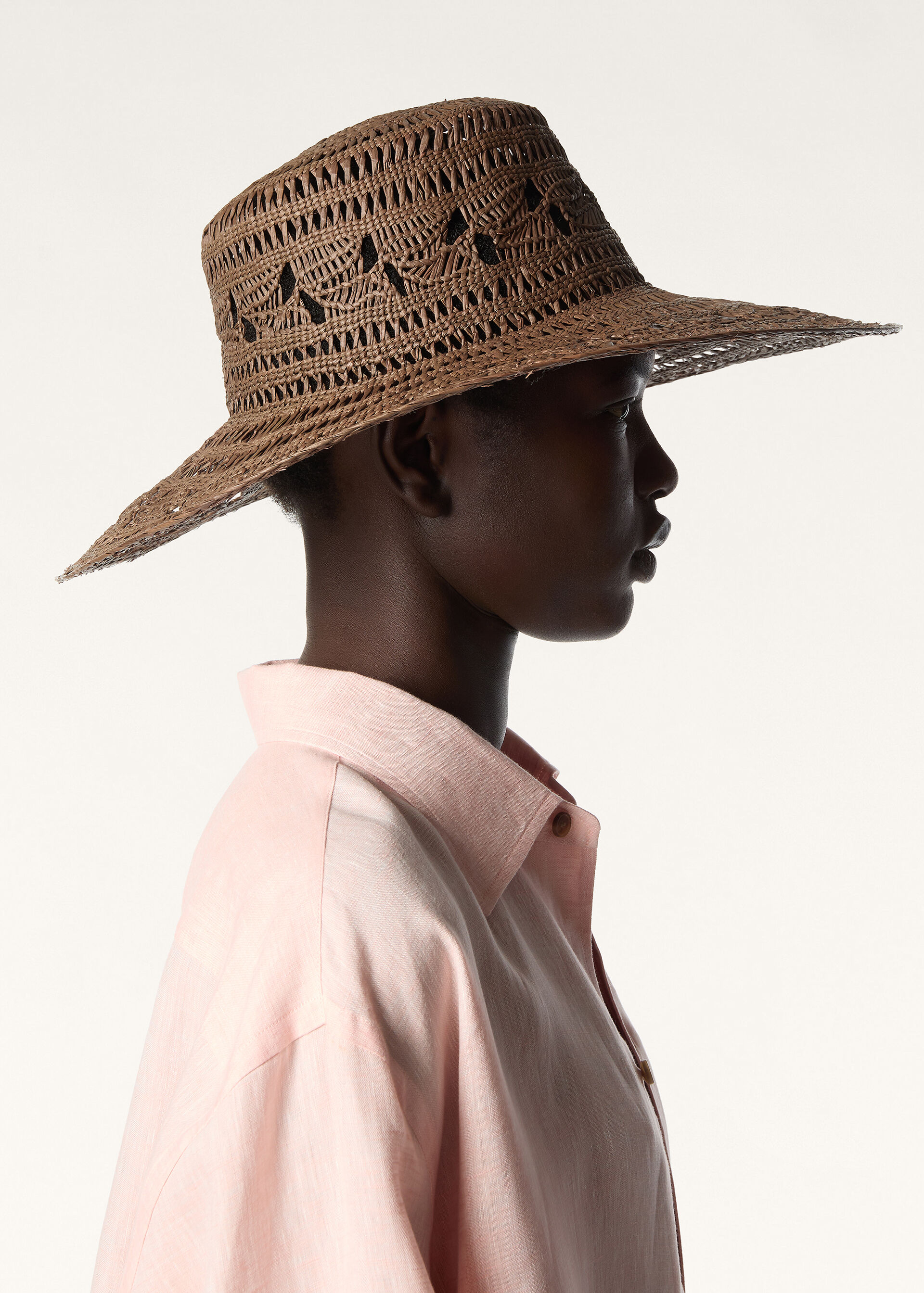 ASMARA HAT FOLIAGE STRAW