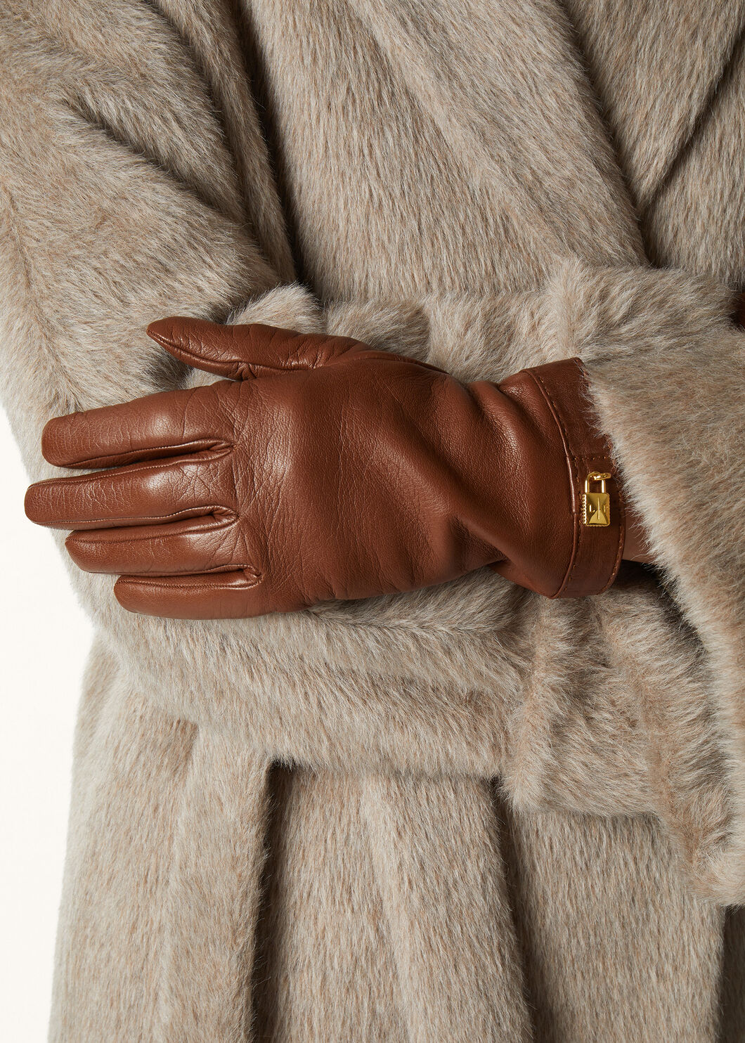 NORA TEXTURED CHARM GLOVES PLONGE