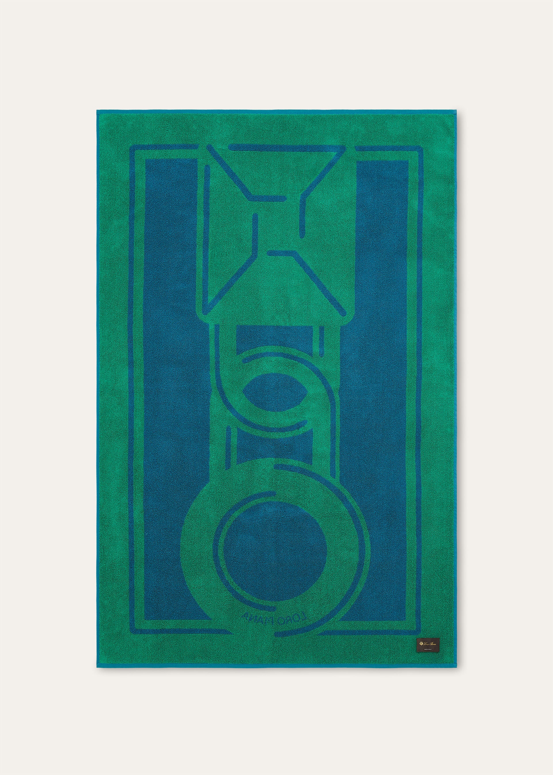 BEACH TOWEL WOVEN SUMMER CHARMS JCQ COTTON