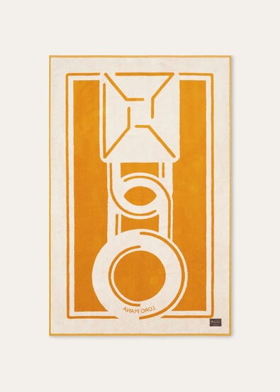 BEACH TOWEL WOVEN SUMMER CHARMS JCQ COTTON