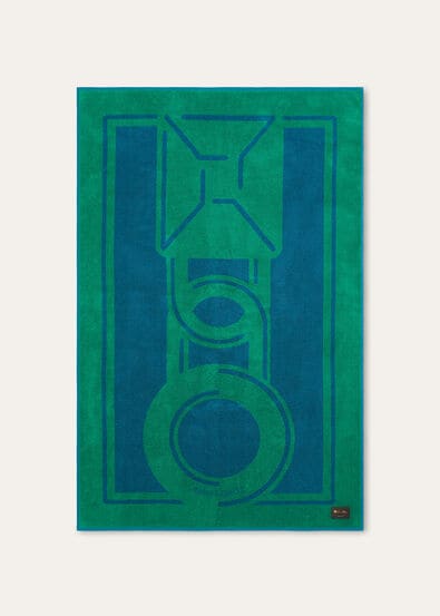 BEACH TOWEL WOVEN SUMMER CHARMS JCQ COTTON