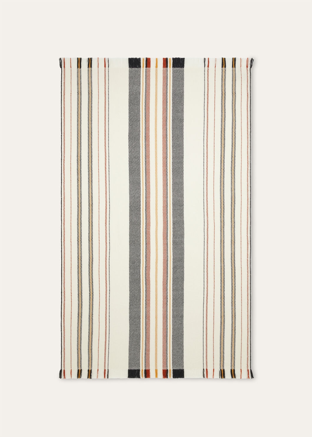 PLAID OXFORD STRIPE HANDLOOM CASH