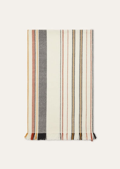 PLAID OXFORD STRIPE HANDLOOM CASH