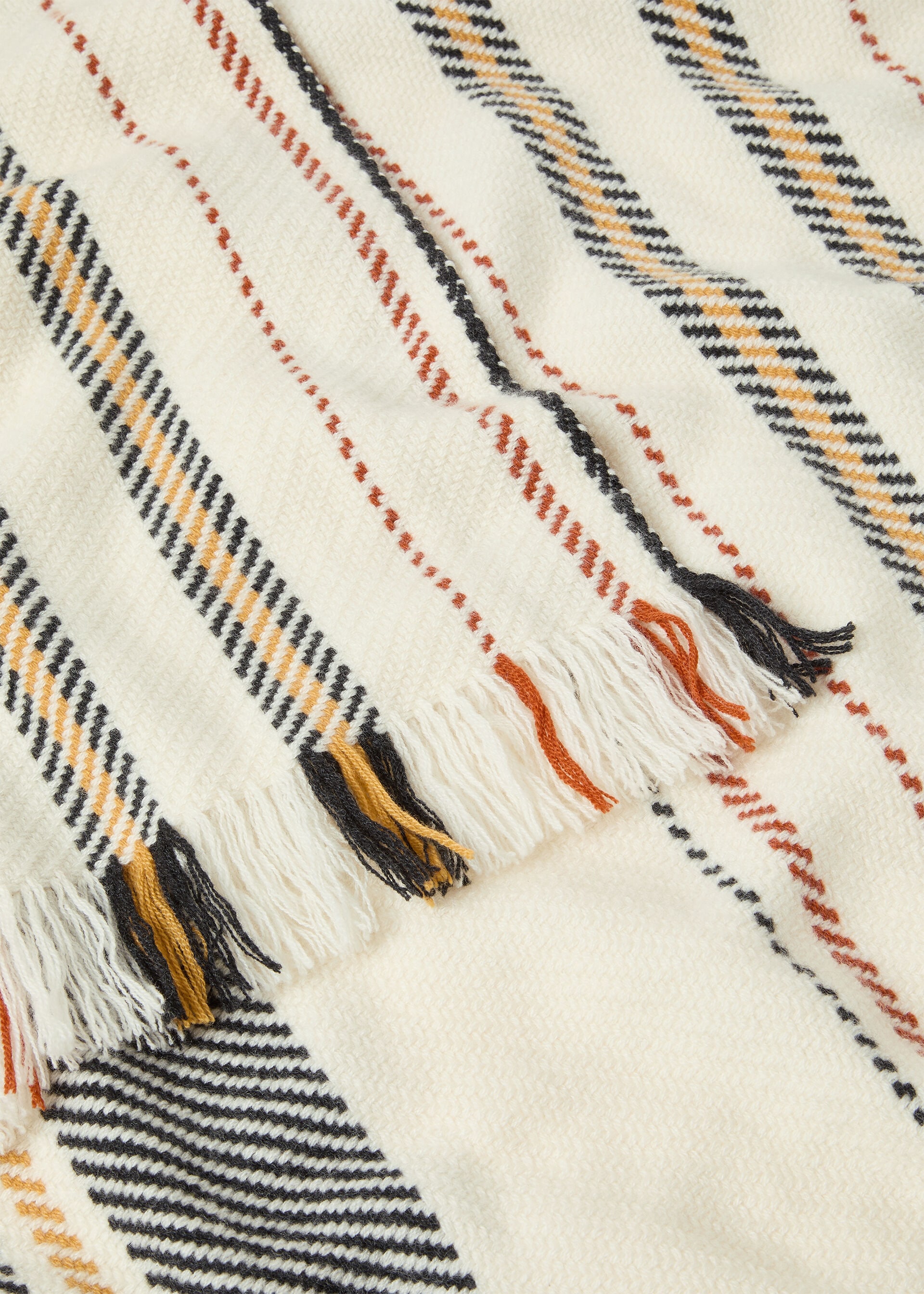 PLAID OXFORD STRIPE HANDLOOM CASH