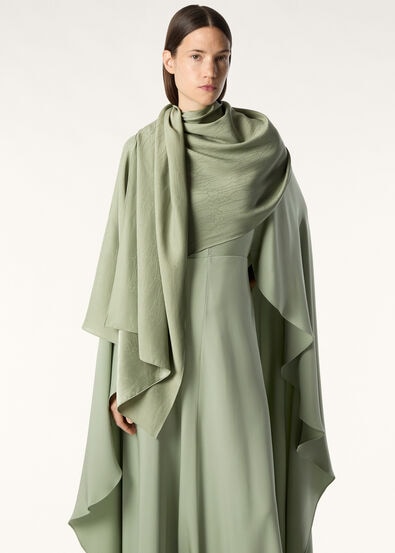 SPOLETTE JACQUARD STOLE SILK