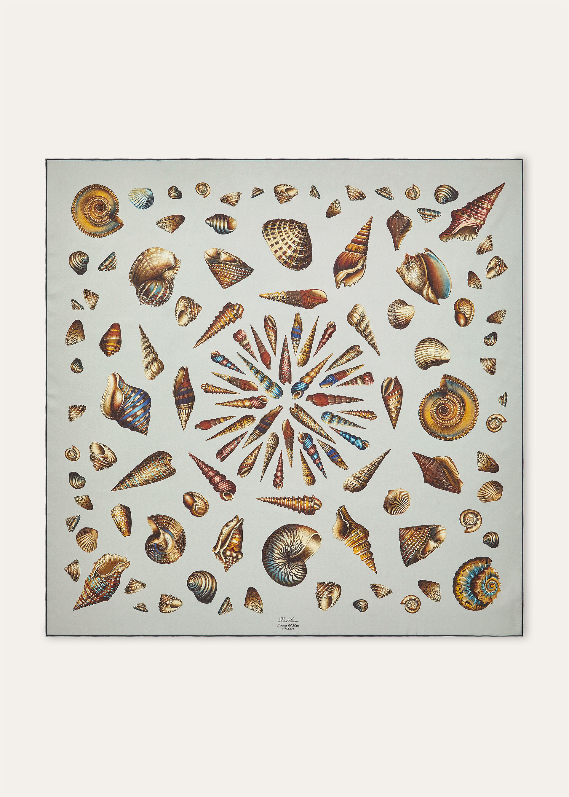LP IL SUONO DEL MARE FOULARD 90 SILK TWILL