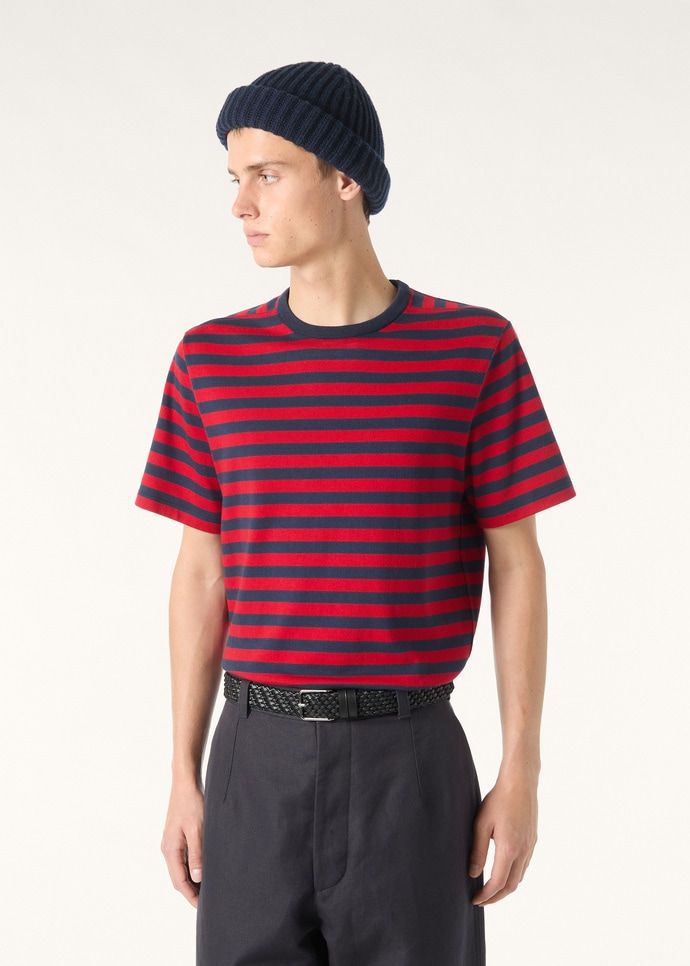 BARQUETINE T-SHIRT COTTON STRIPES_FAQ7718_F7TE_3