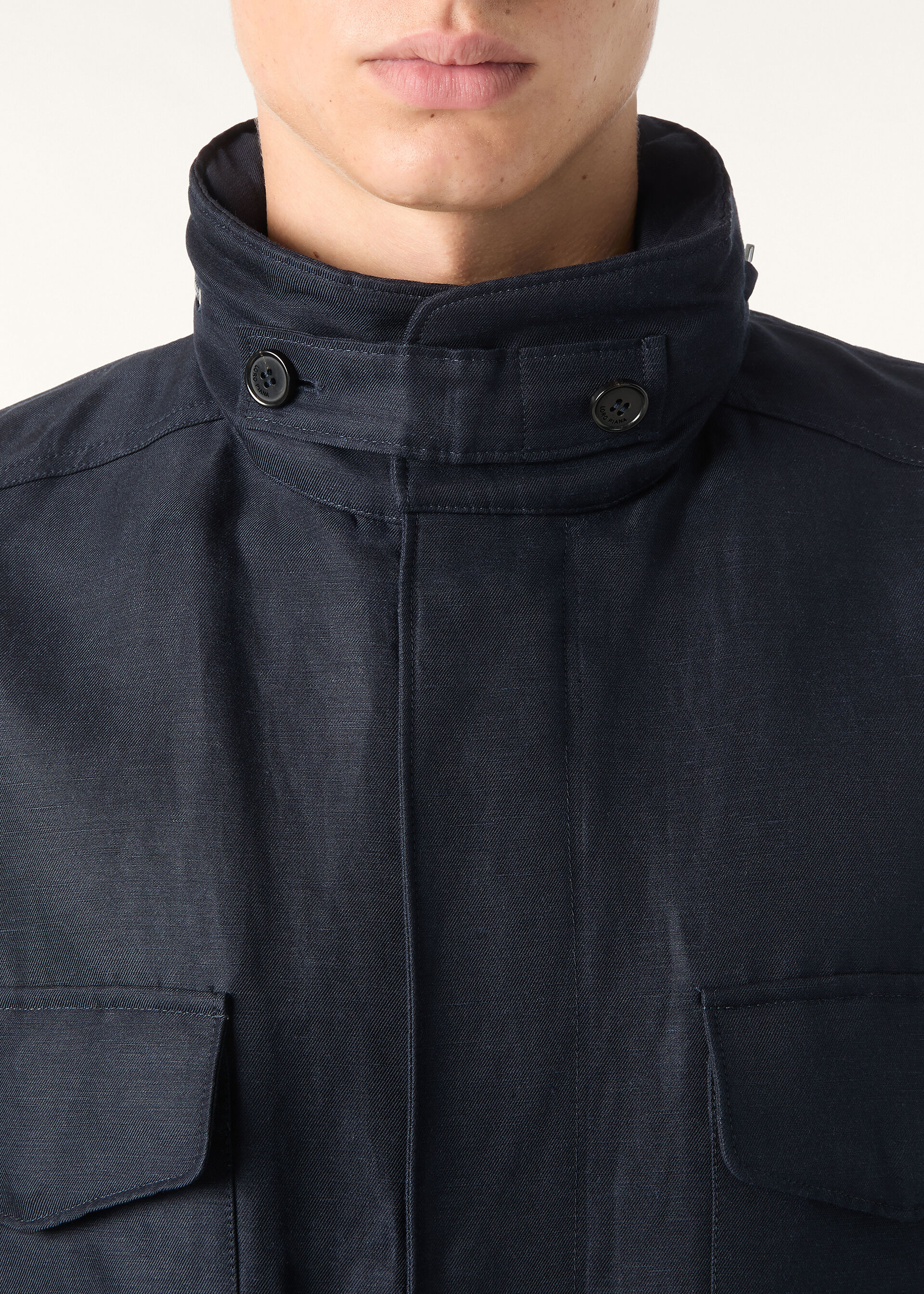 TRAVELLER FIELD JACKET LINEN SILK