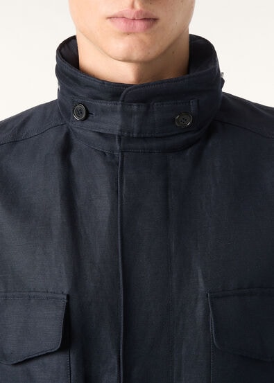 TRAVELLER FIELD JACKET LINEN SILK