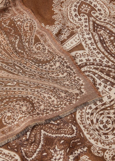 PLAID CHANDANI JCQ CASHMERE SILK