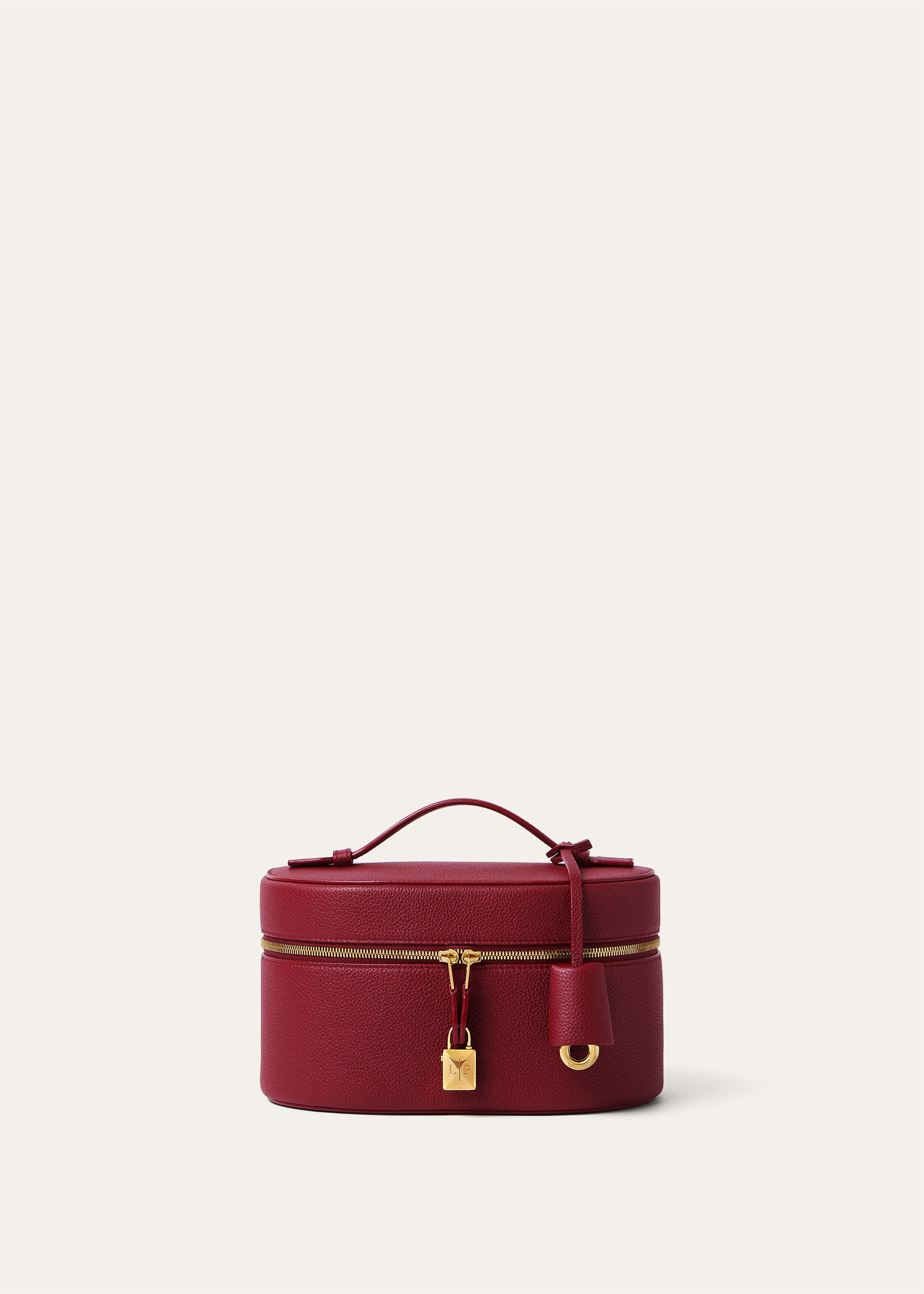 EXTRA VANITY CASE FINE GRAINED LEATHER