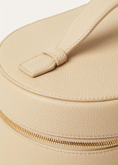 EXTRA VANITY CASE FINE GRAINED LEATHER