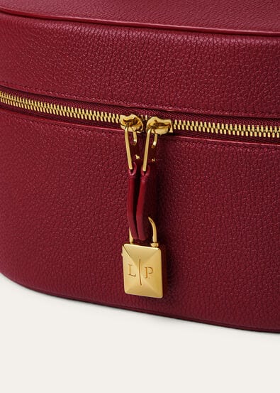 EXTRA VANITY CASE FINE GRAINED LEATHER