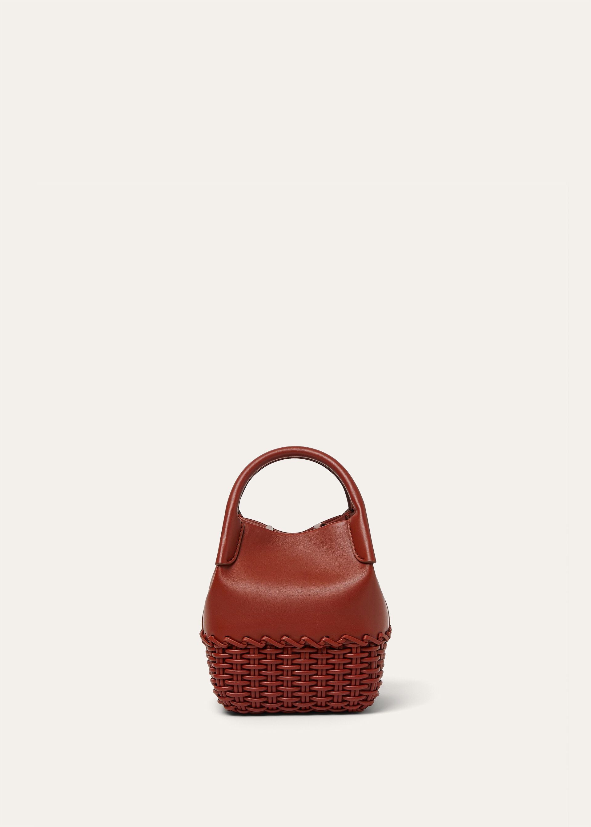 BALE MICRO BRAIDED ROUNDED LEATHER