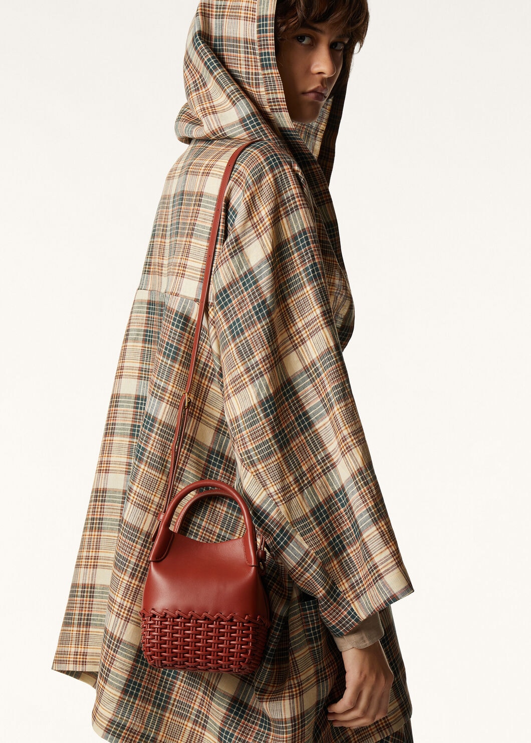 BALE MICRO BRAIDED ROUNDED LEATHER