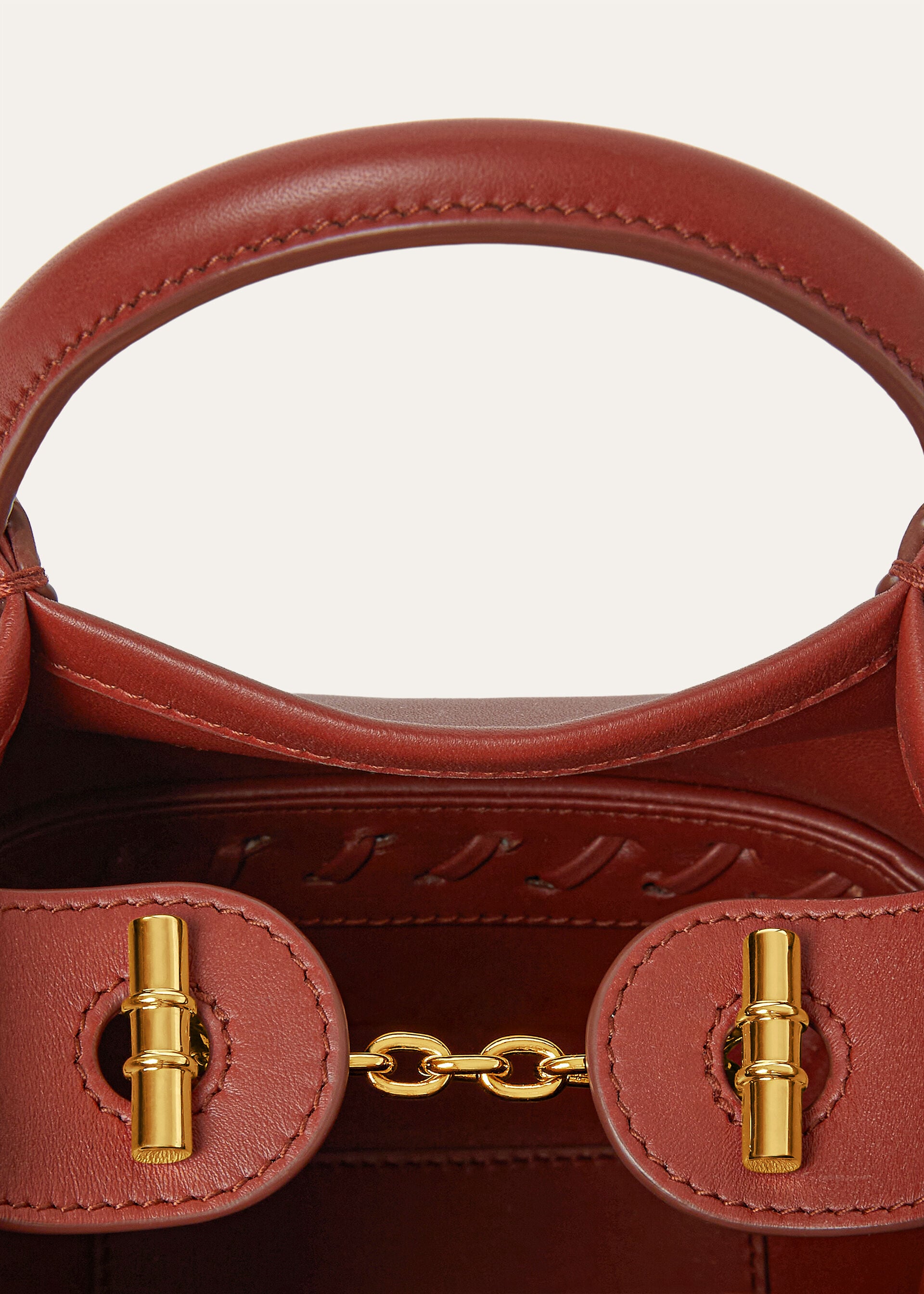 BALE MICRO BRAIDED ROUNDED LEATHER