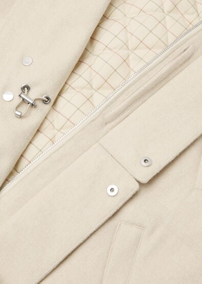 LORO PIANA ICER MINI PARKA CASH STORM