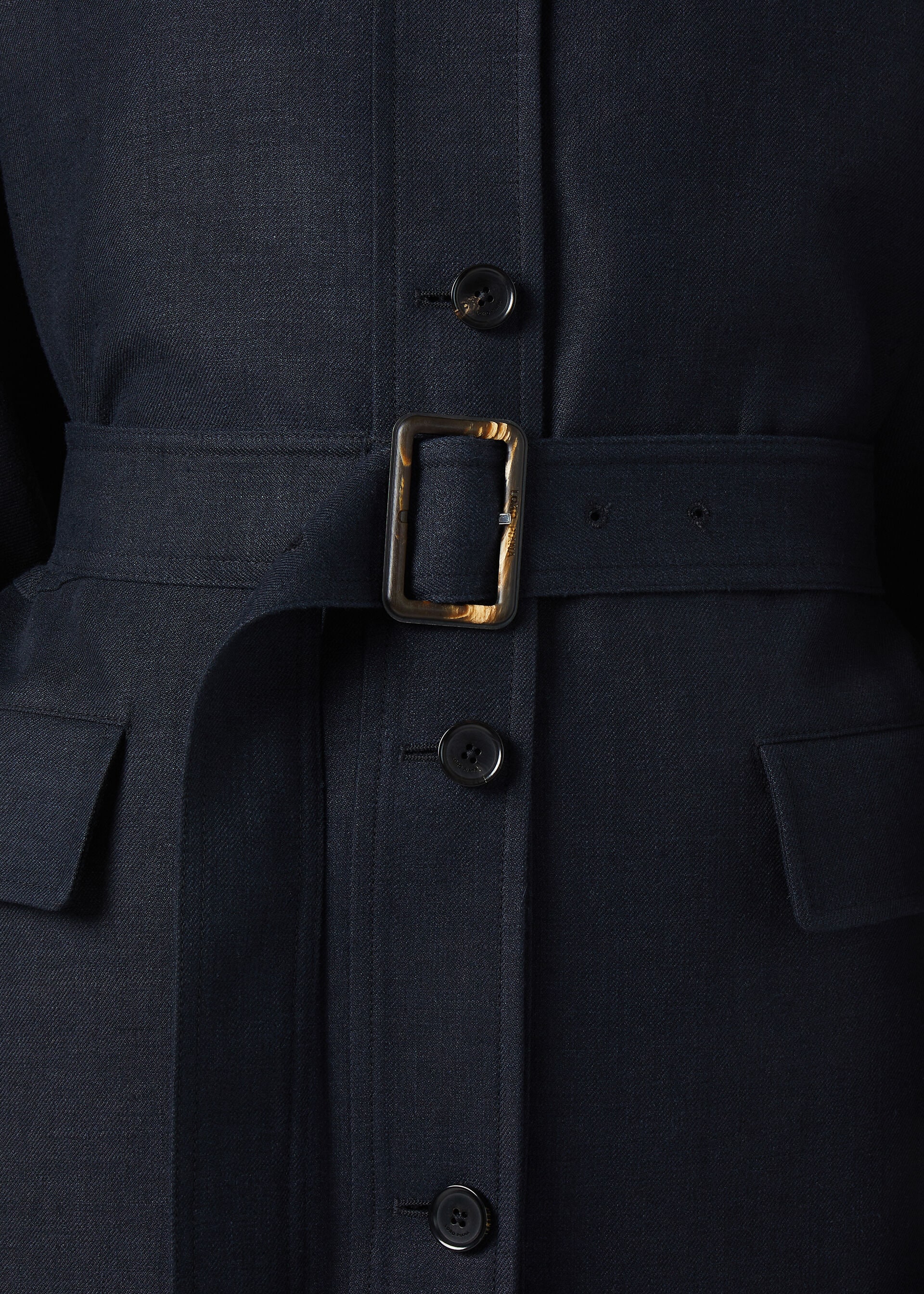 LISMORE FIELD JACKET STRUCTURED LINEN WOOL