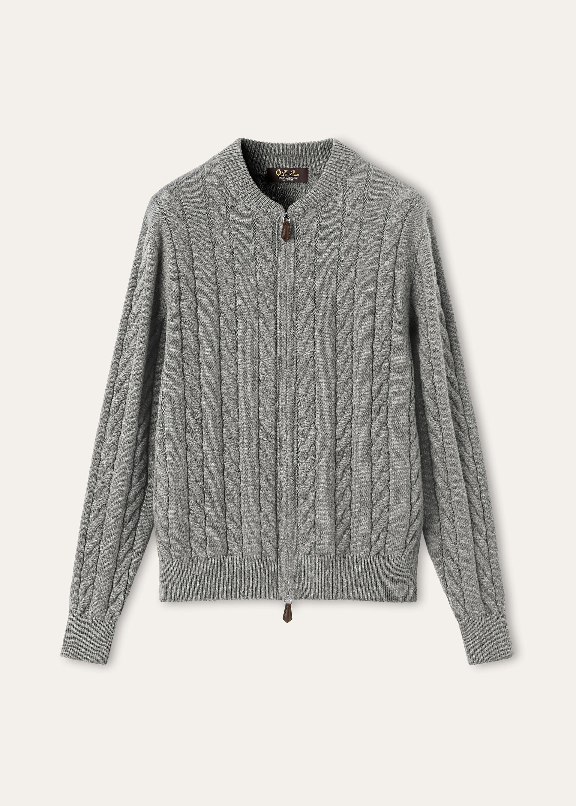 CEDAR BOMBER SWEATER CASH GG 8